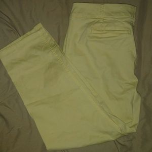 Ann Taylor Loft Women's  Capri Pants, size 14,  ye